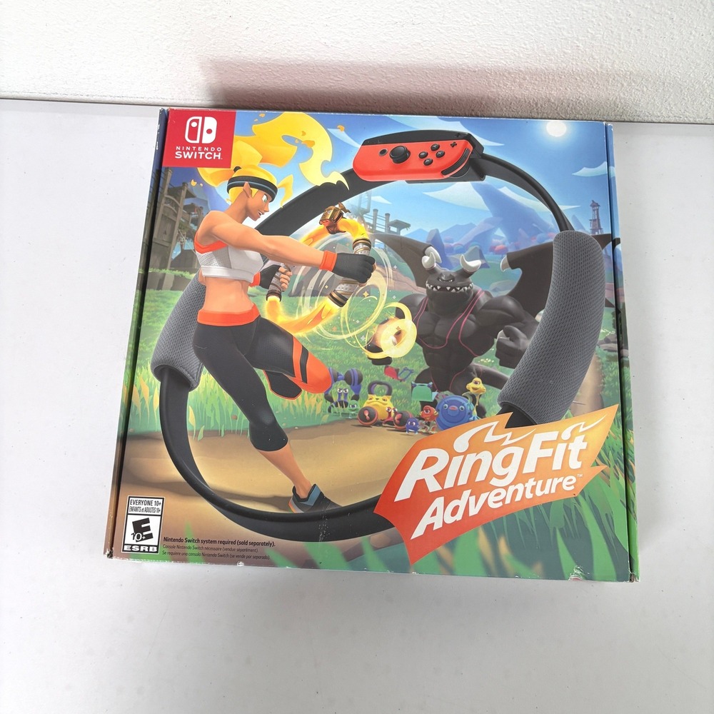 Nintendo Ring Fit Adventure Nintendo Switch Fitness Game Ring-Con Leg Strap